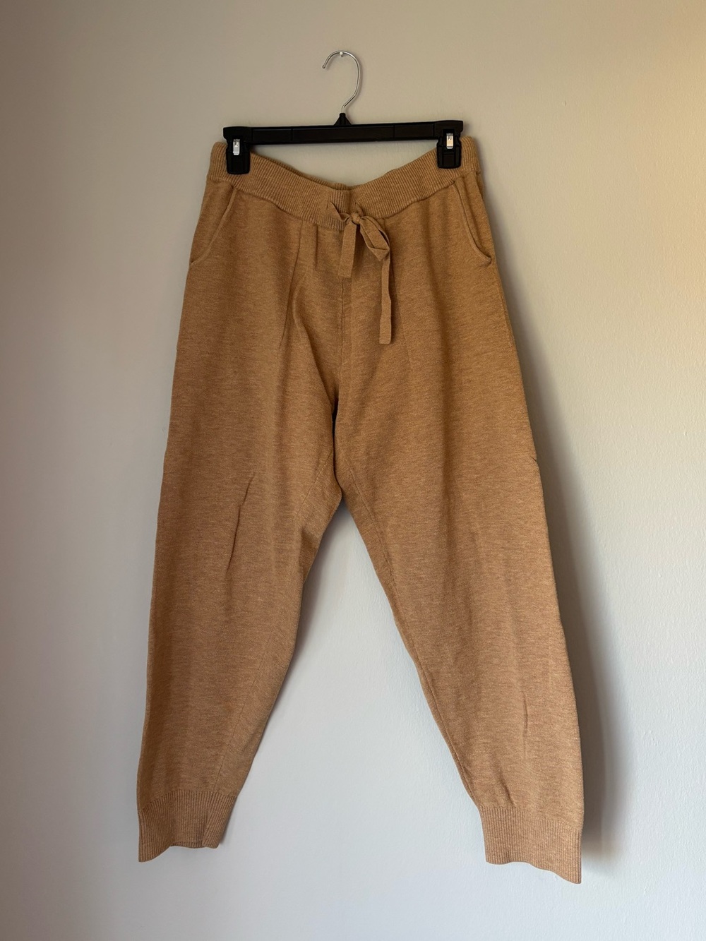Banana Republic Tan Knit Jogger Pants